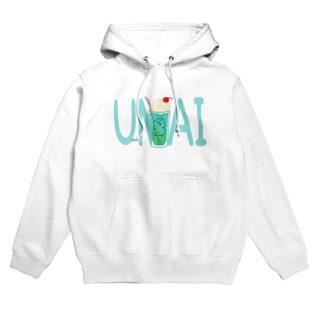 kawabe-konのUMAIクリームソーダ Hoodie