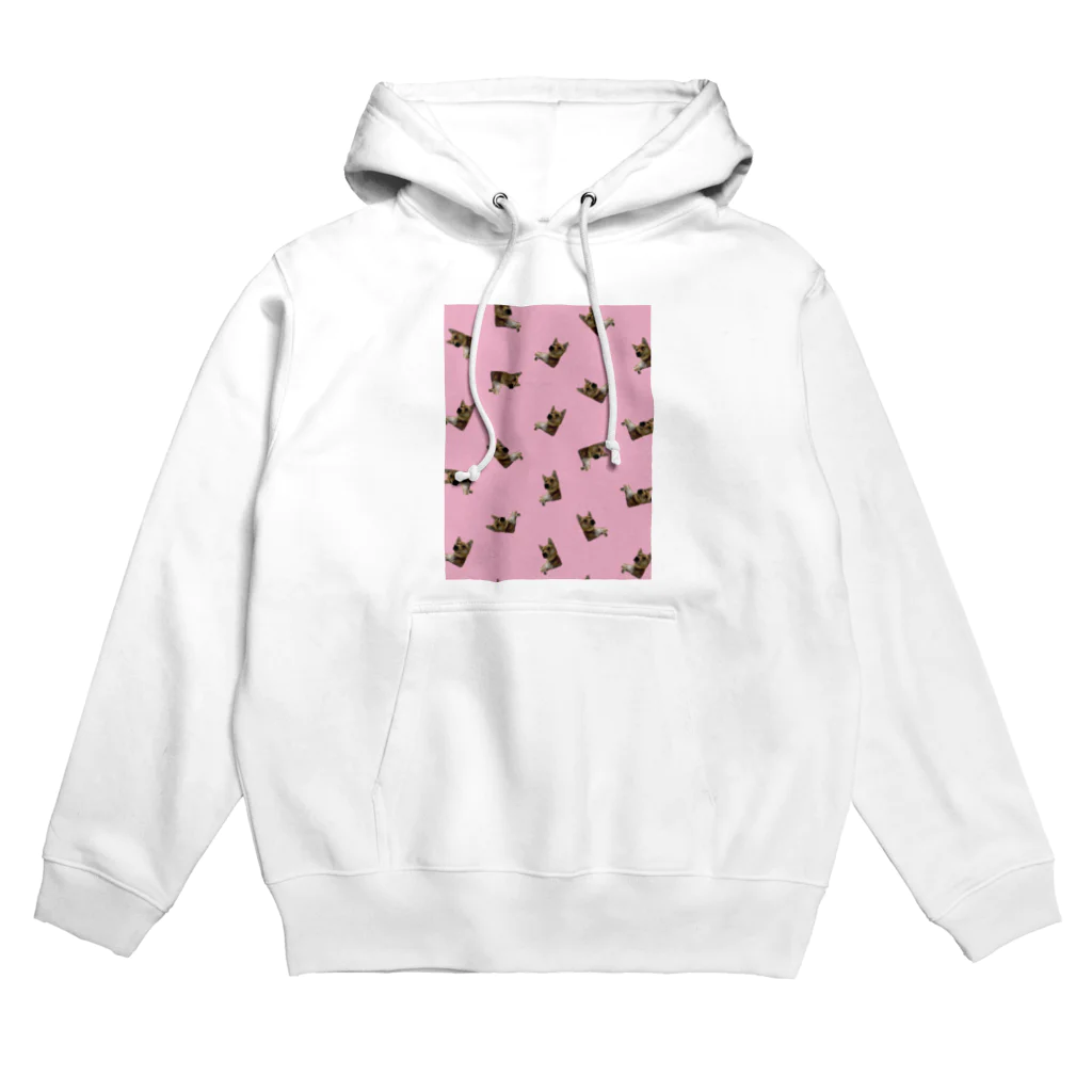 まもるのおうちのピンクな僕 Hoodie