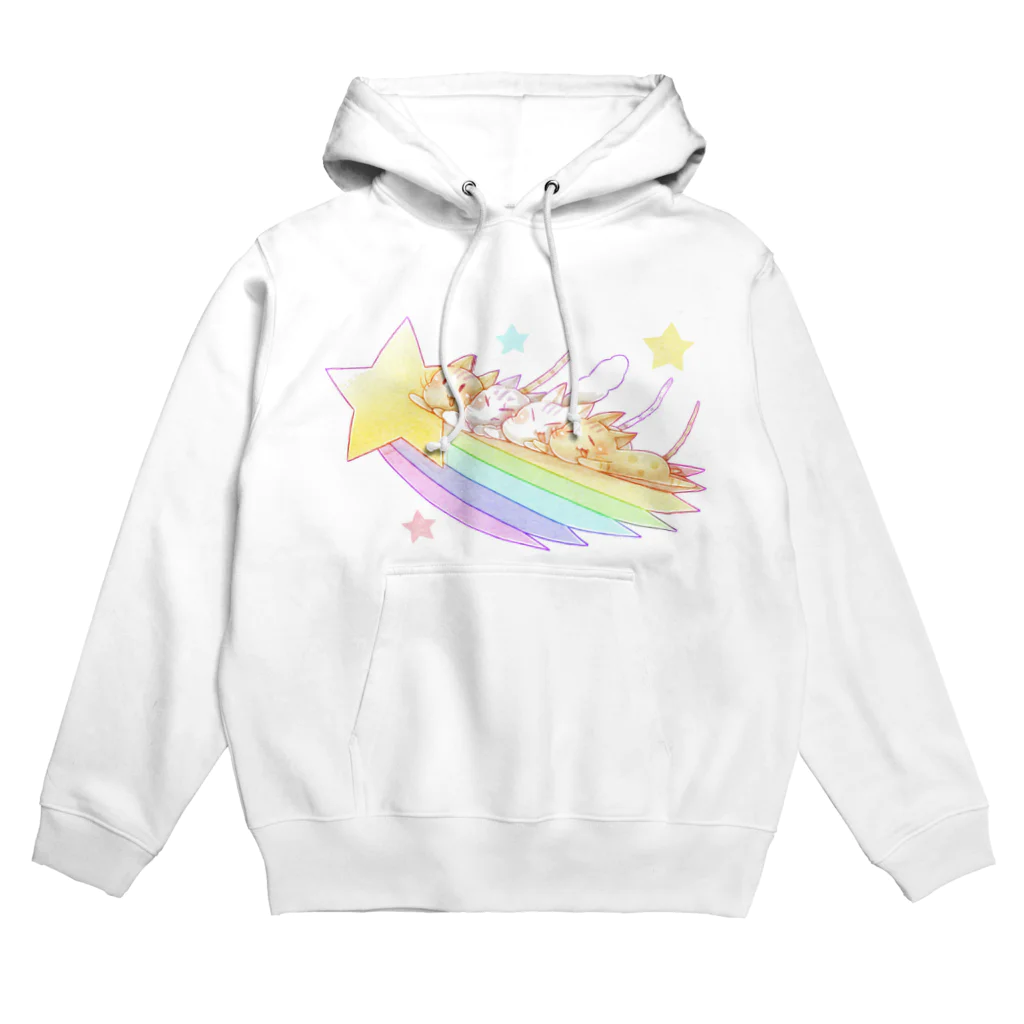 こくもつこやのながれぼし Hoodie