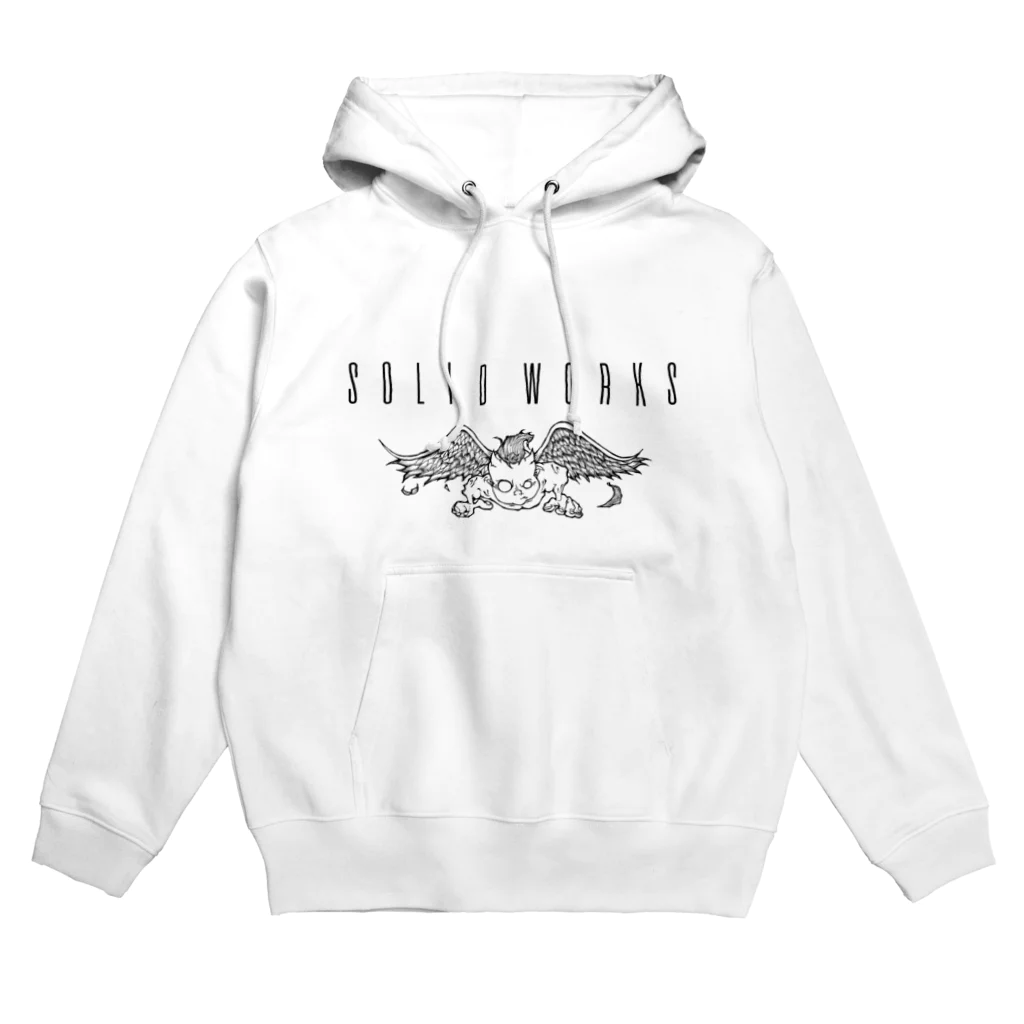 KENNY a.k.a. Neks1のSOLID WORKS -WING DEVL- Hoodie