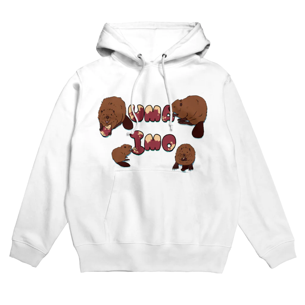 もちもちビーバーのアメリカビーバー Hoodie