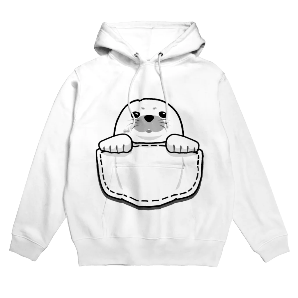 yanyaのぽけっとあざらし Hoodie