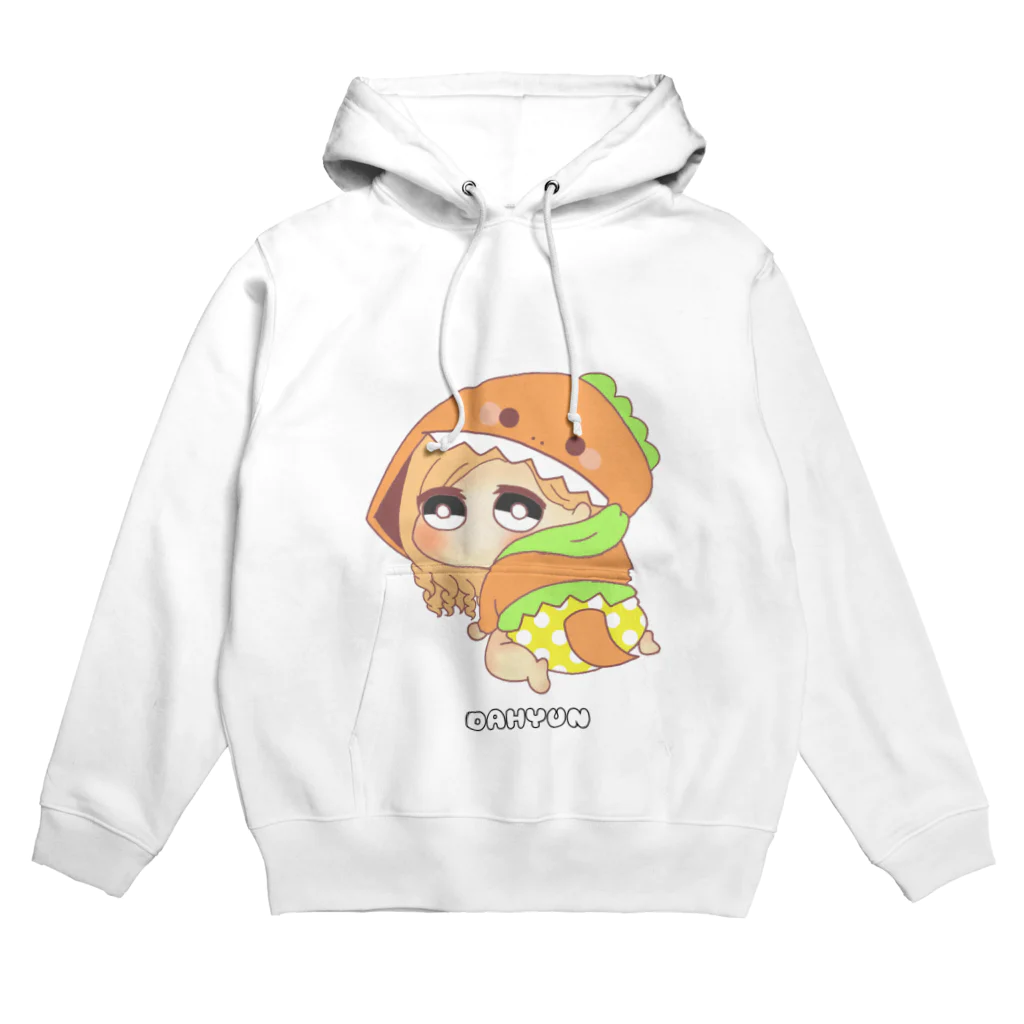 TJFB公式のダヒョン 着ぐるみ赤ちゃんキャラ Hoodie