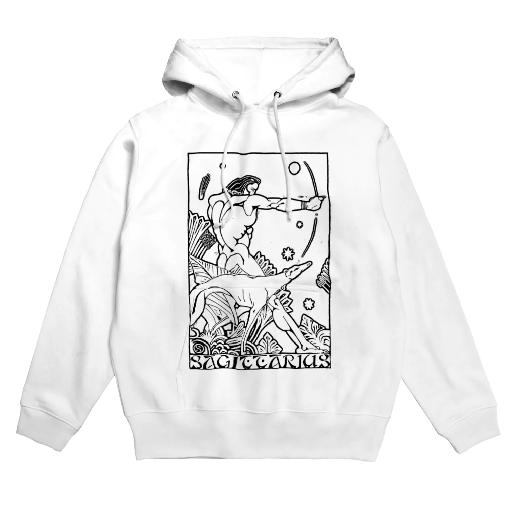 ボタニカルアートのサジタリウス　射手座 Hoodie