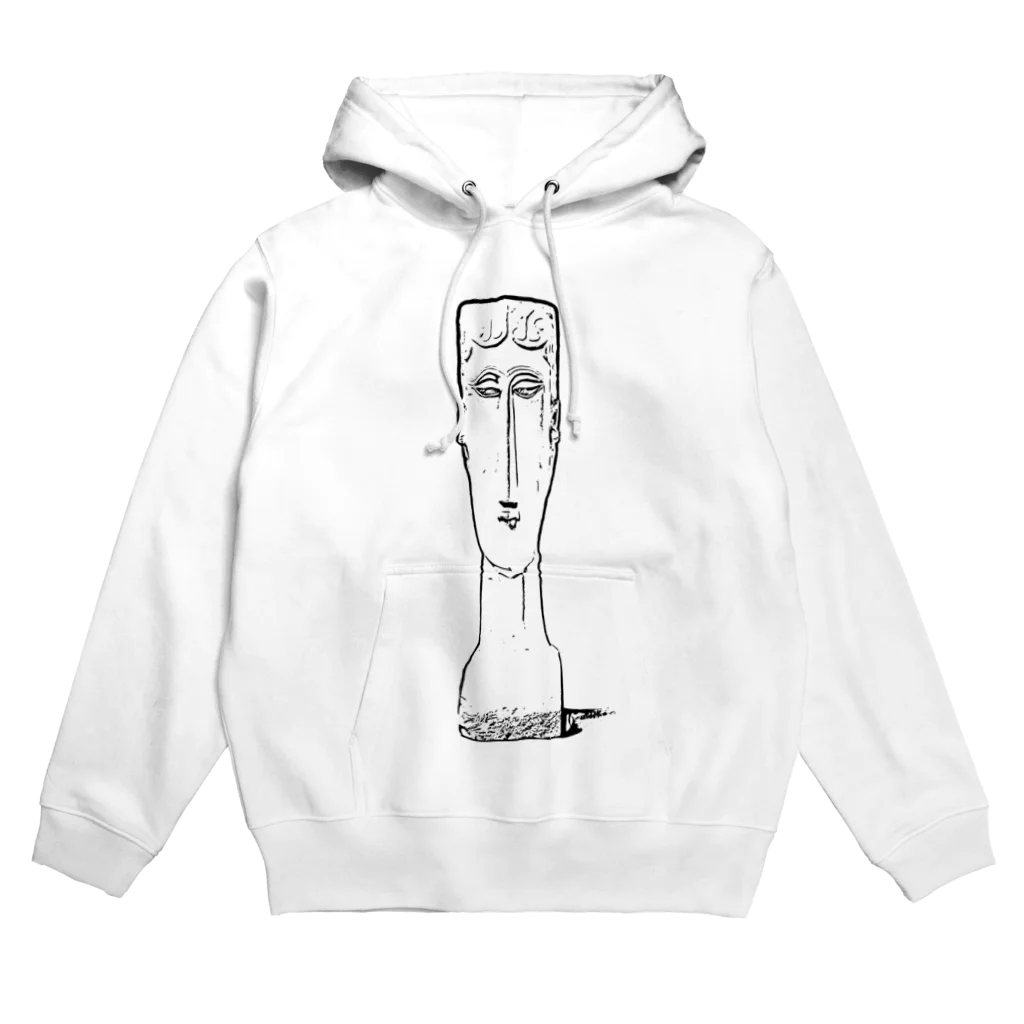 ボタニカルアートの縦長な女 Hoodie