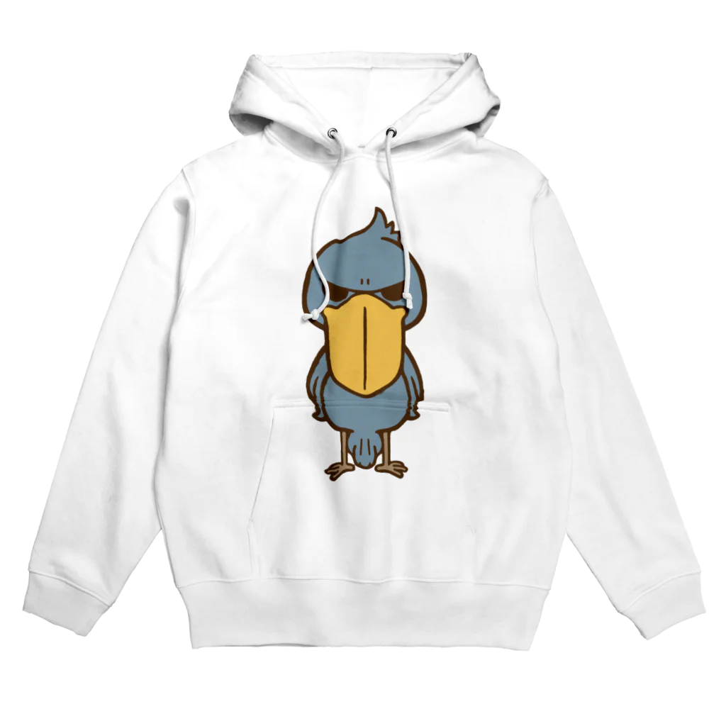 こねこめっとのハシビロコウガミテルダケ Hoodie