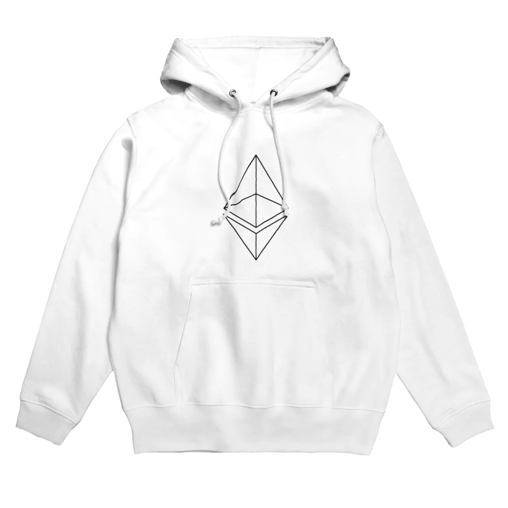 BBdesignのイーサリアム　ETH３ Hoodie