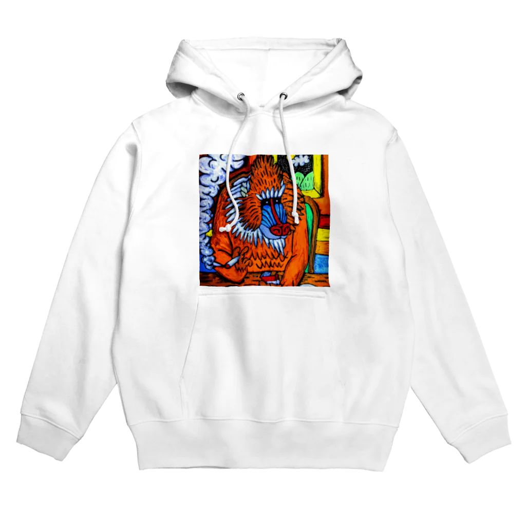 関ヶ原すー子のマンドリルの休息 Hoodie