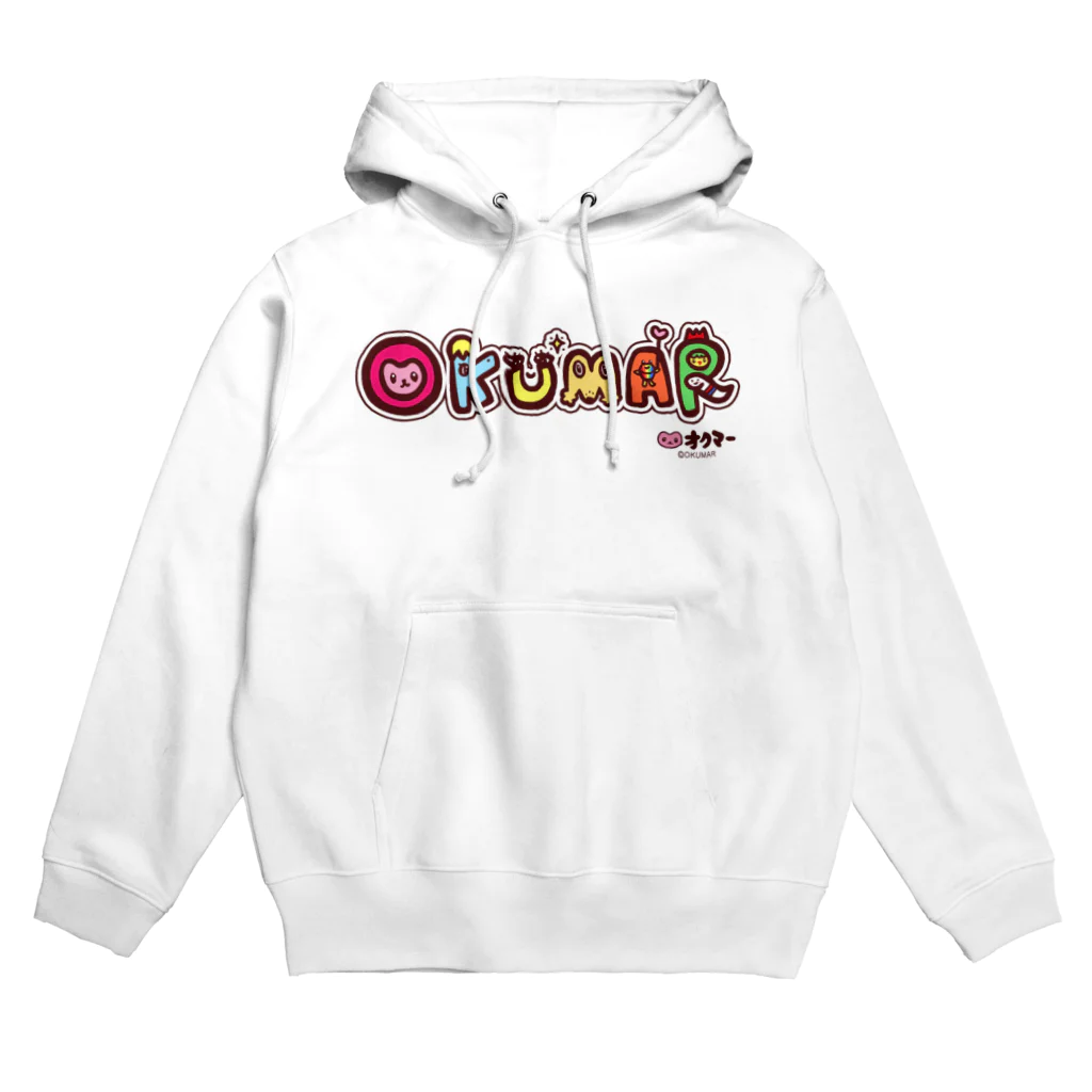 オクマーSUZURIショップのオクマーロゴ Hoodie