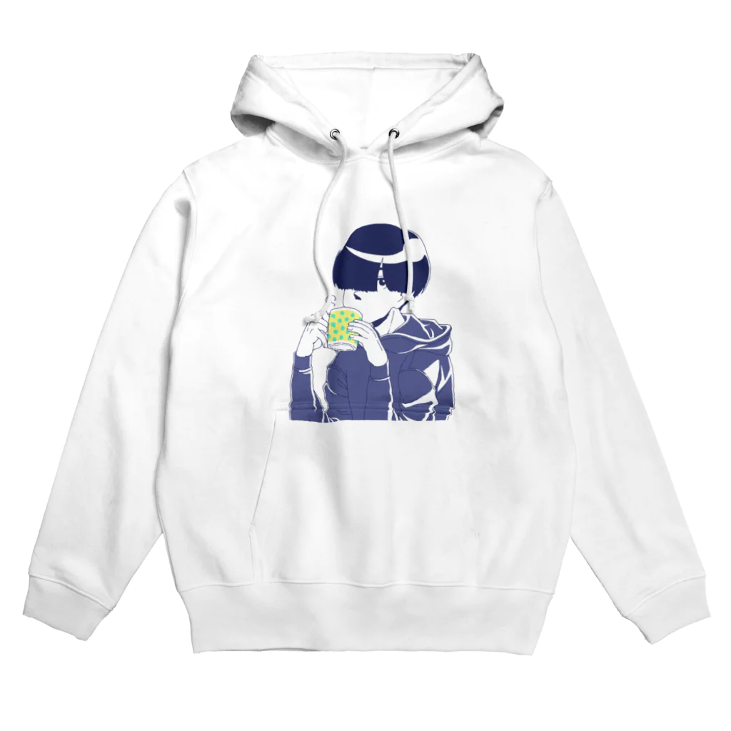 市松模様の憩い Hoodie