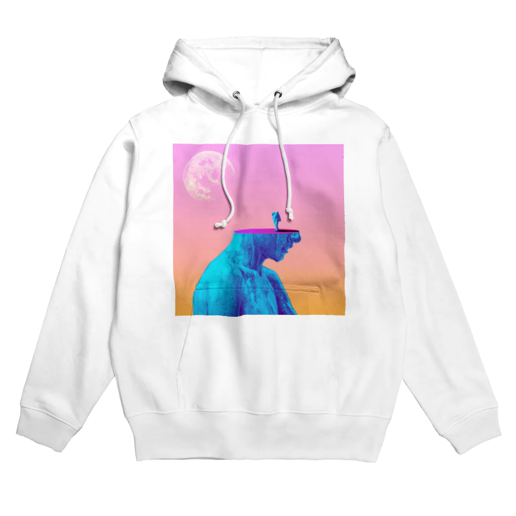 TANISANグラフィックの脳内宇宙 Hoodie