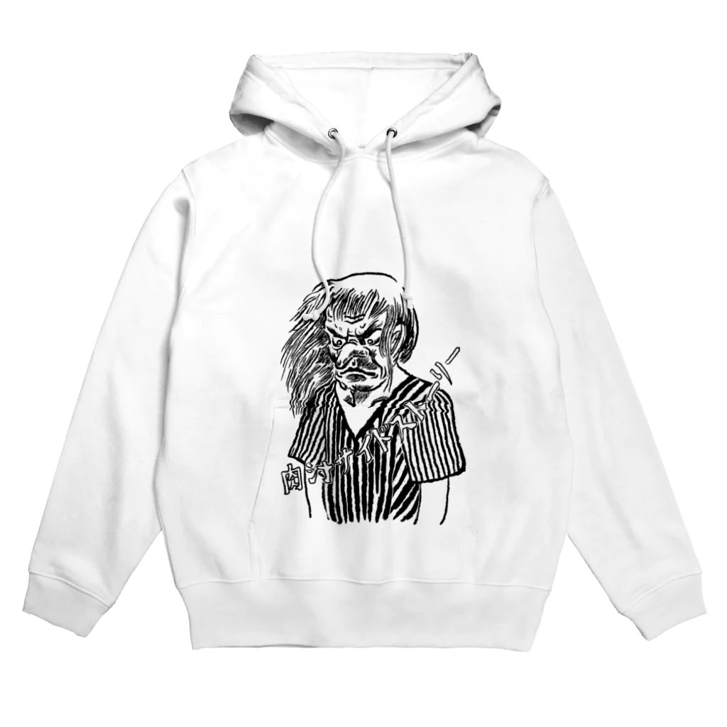 肉汁サイドストーリーの天狗るんげ Hoodie