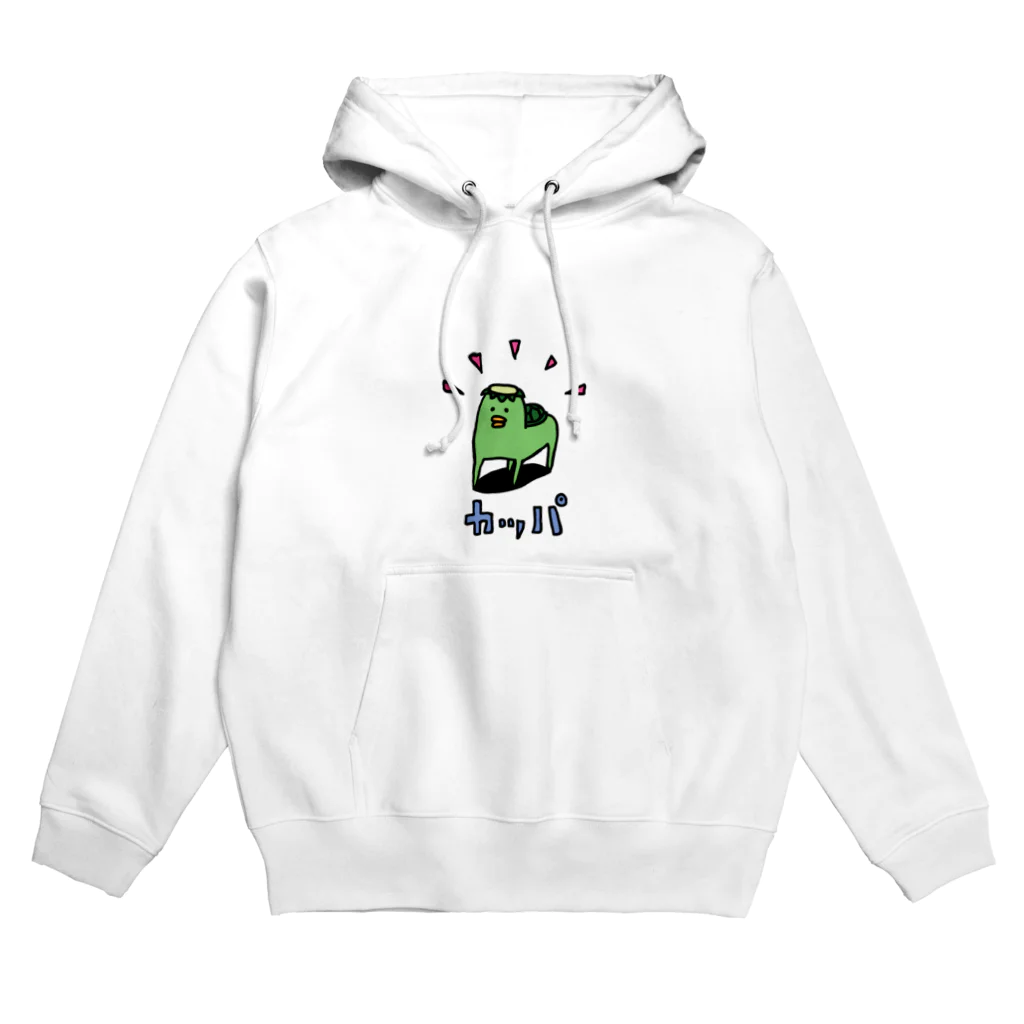 PokuStarのカッパプリント Hoodie