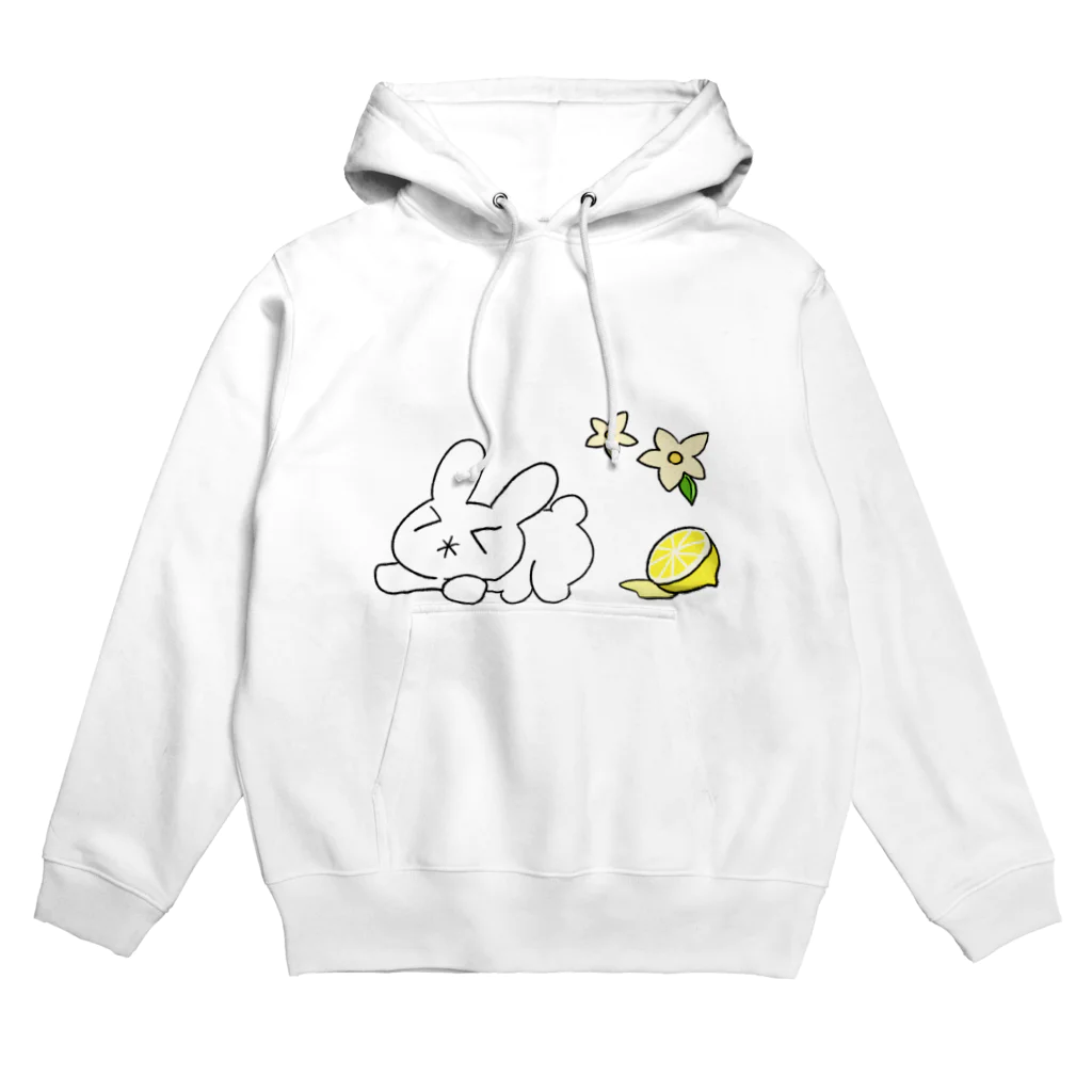 Ticketのレモンうさぎ Hoodie