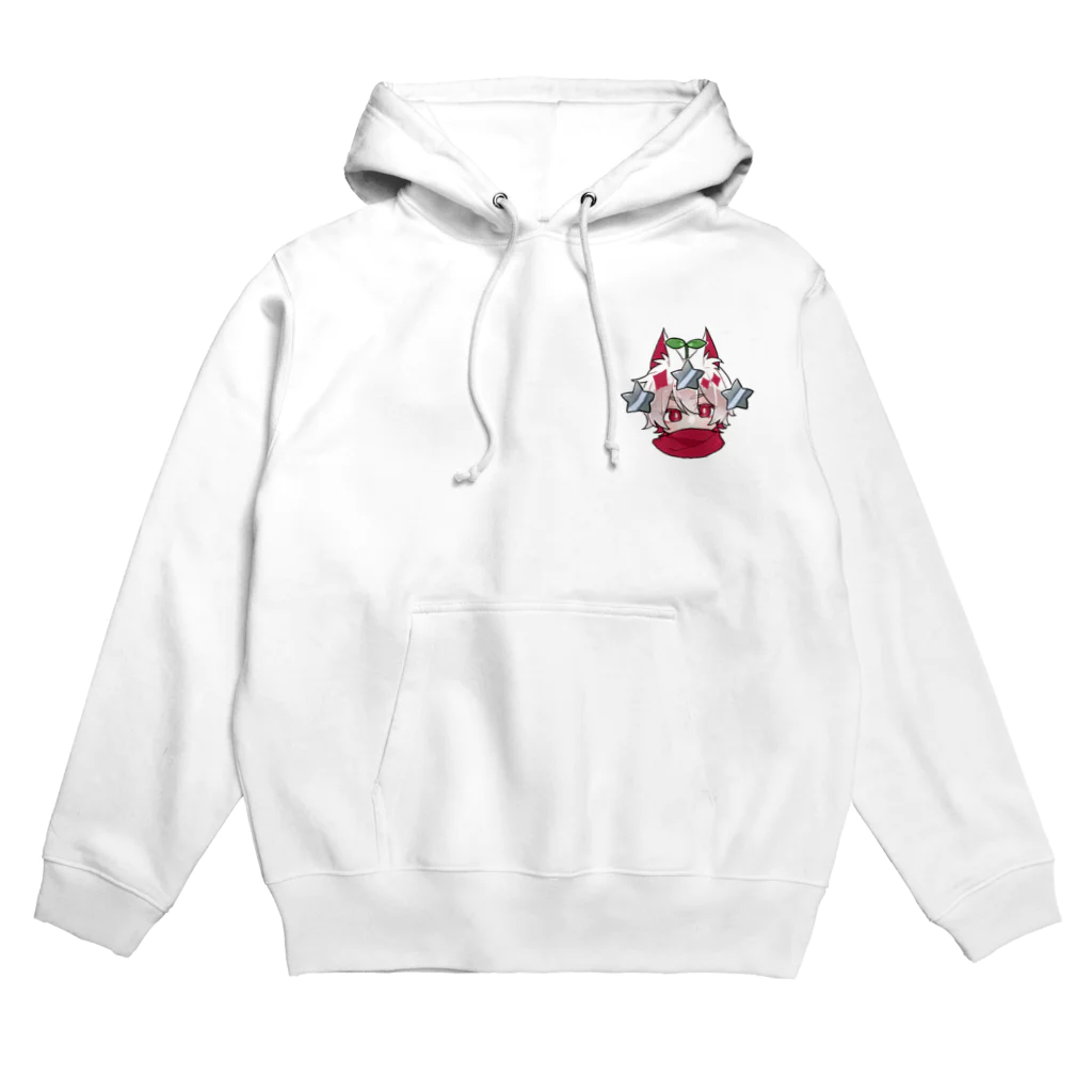 かきぷーk/🦊🧣ただのキツネさんの若葉かきぷーのパーカー Hoodie