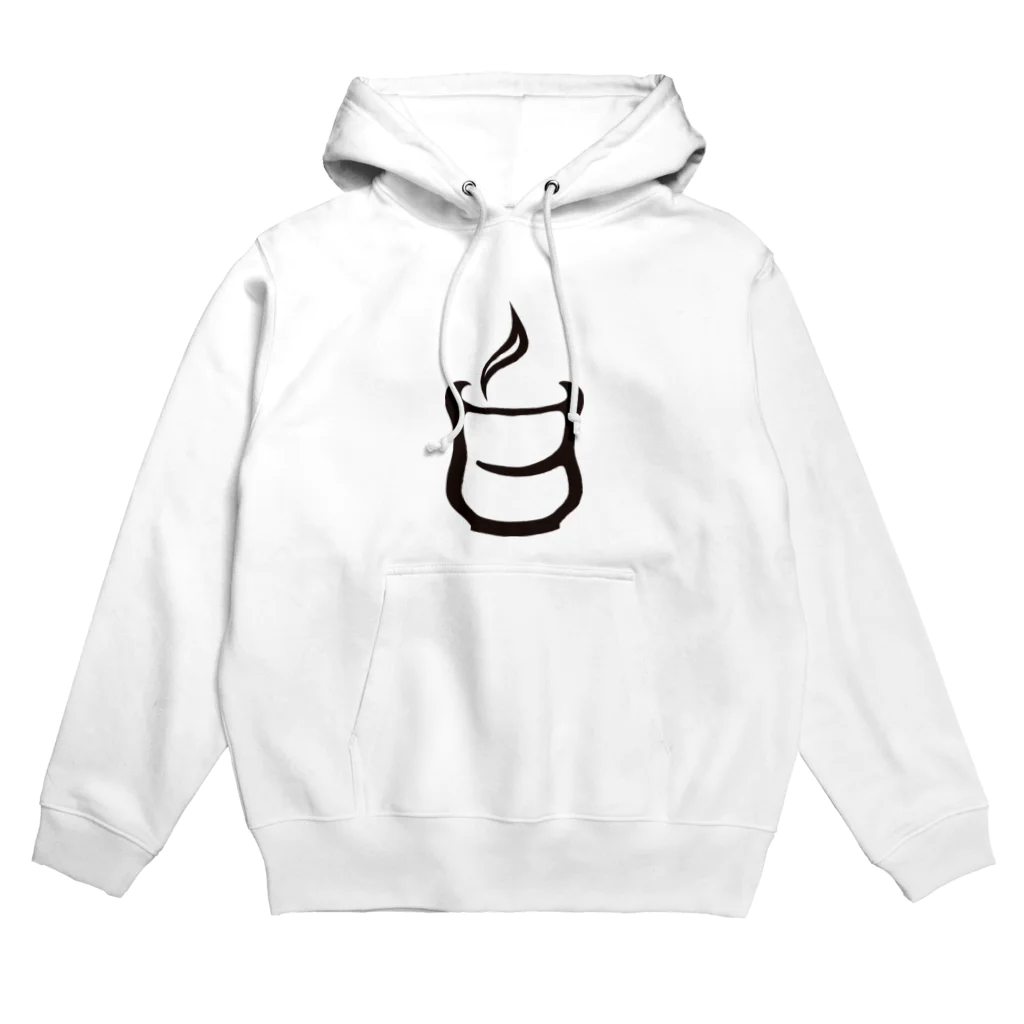 mojayumの白湯ロゴ Hoodie