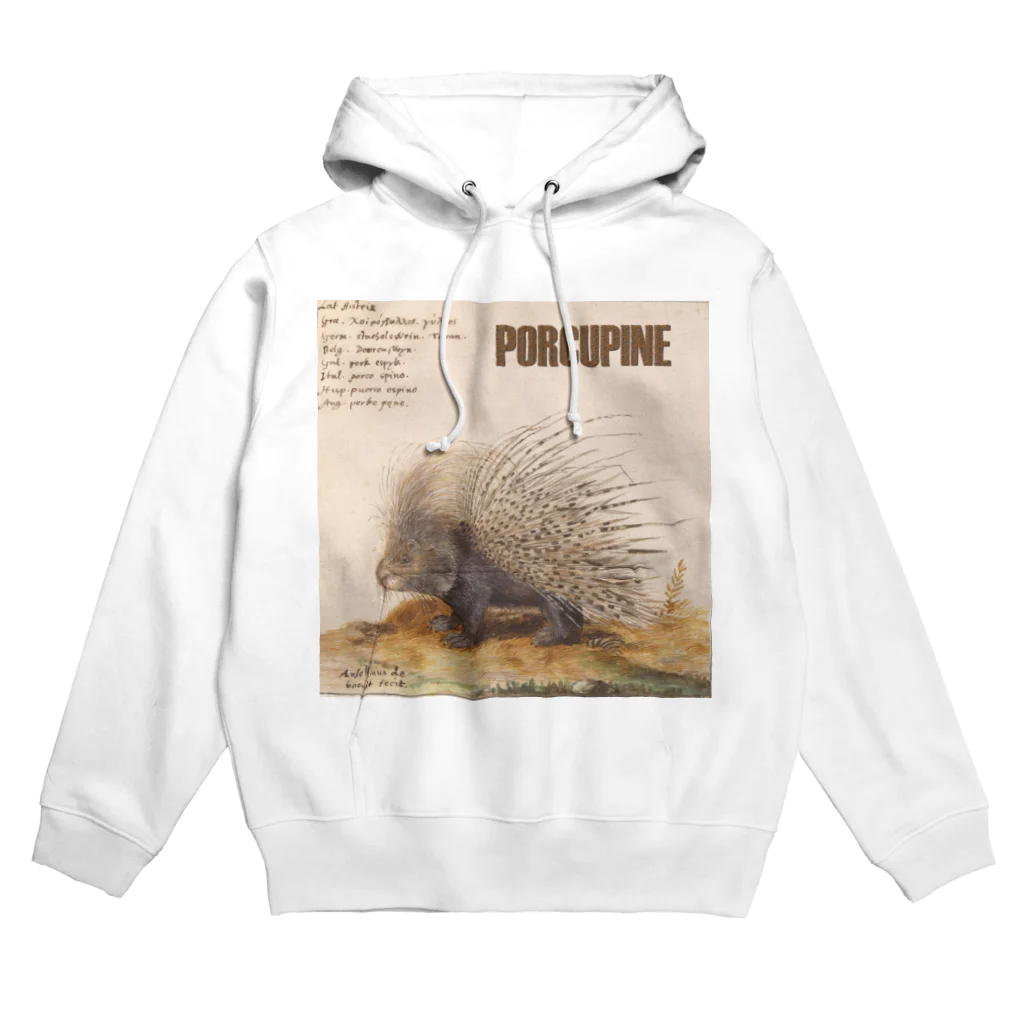 PALA's SHOP　cool、シュール、古風、和風、のPORCUPINE　ヤマアラシ Hoodie