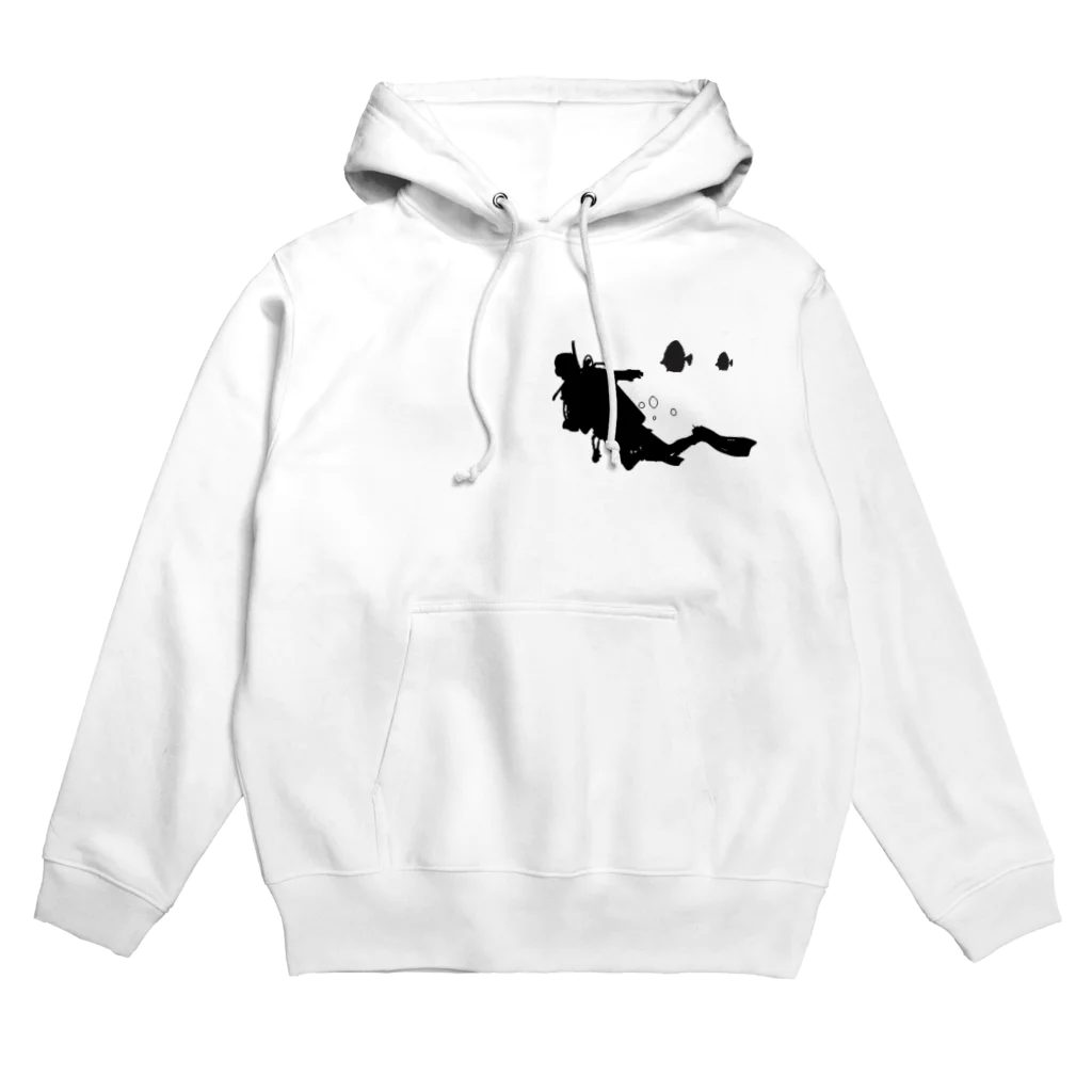 アメリカンベース のスキューバダイビング Hoodie