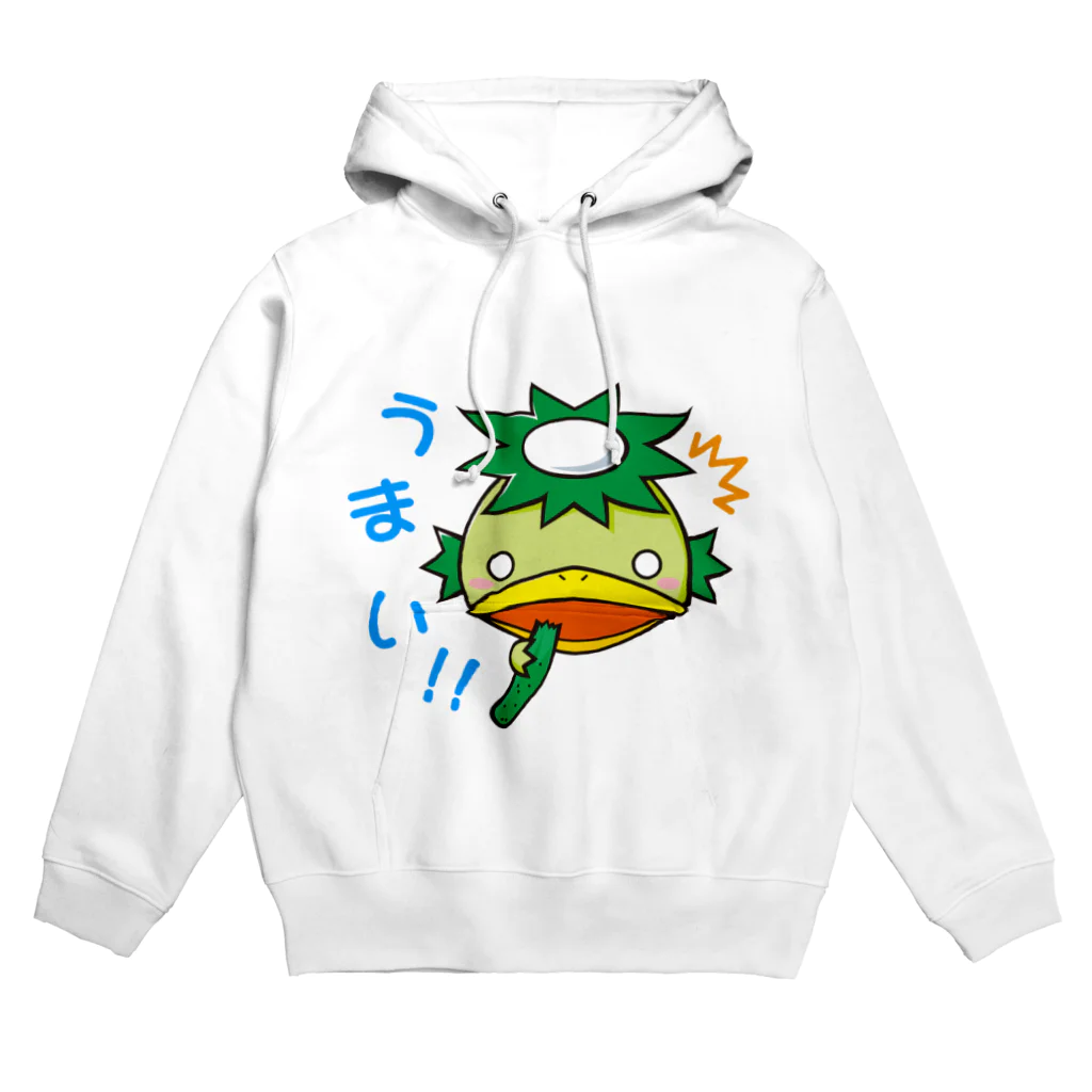 WEBYAの「うまい！！」かっぱ君 Hoodie