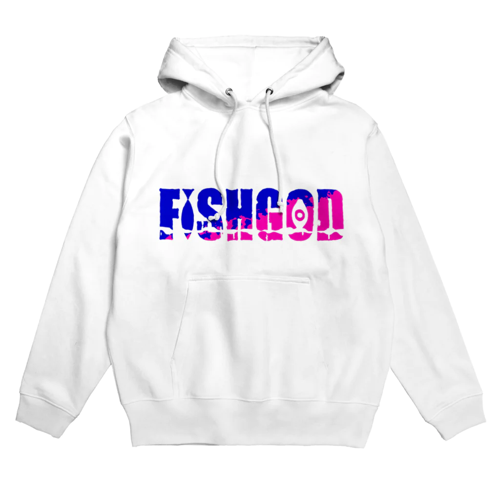 Chlonaの壊魚の乱舞(両面柄) Hoodie