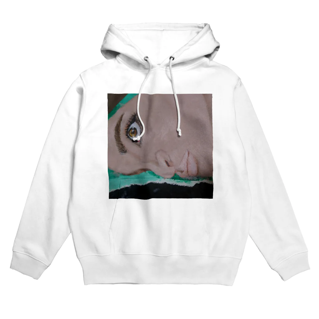 鈴木ま()のグリーンれでー。 Hoodie