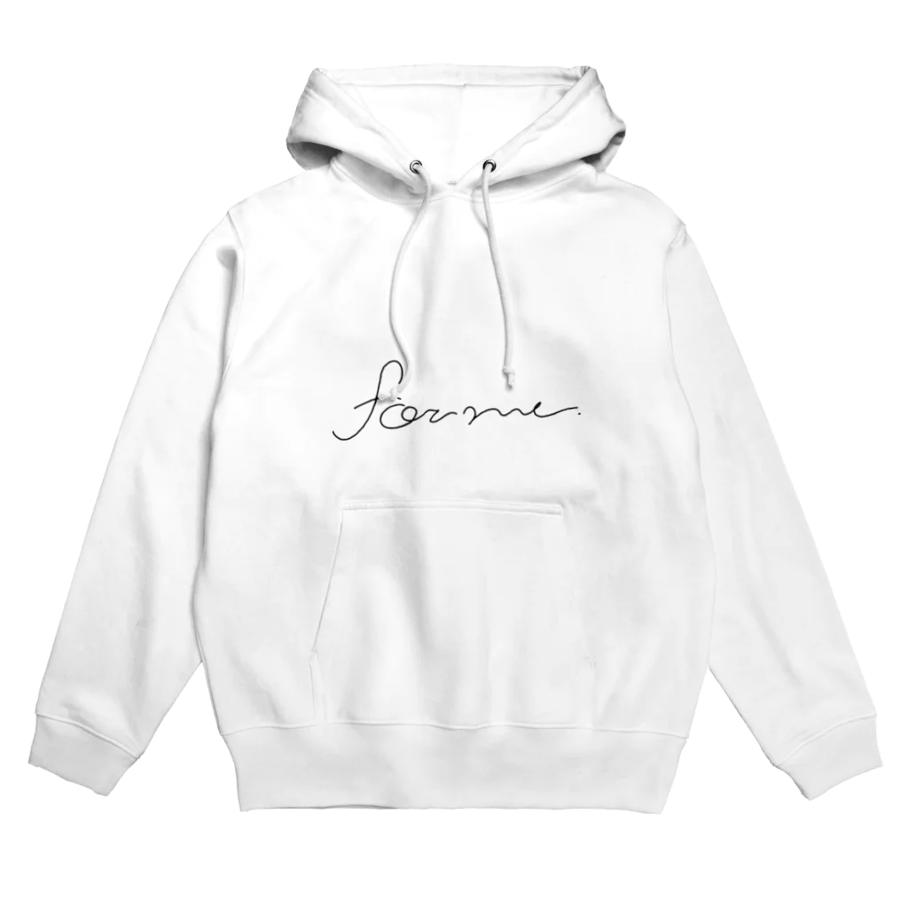 for me.のfor me.グッズ Hoodie