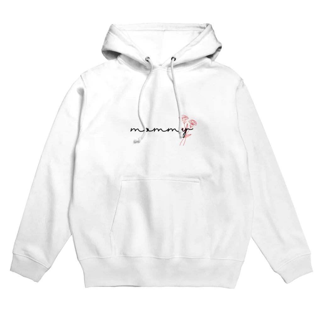 samonshopのmommy Tシャツ(カーネーション) Hoodie