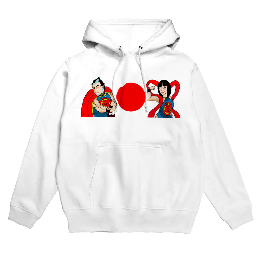 爆弾小僧の超太郎と超姫様 Hoodie