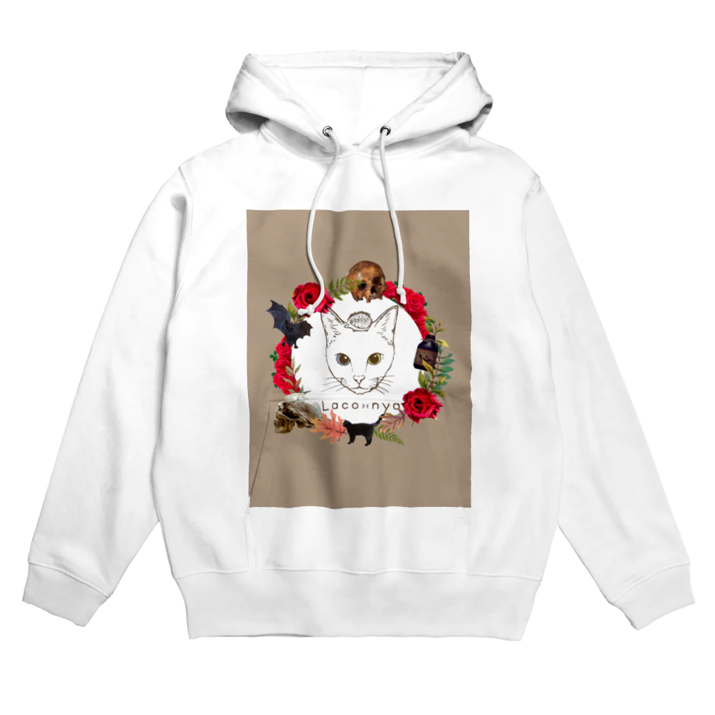 ハンサムシックな猫アクセサリー　Laco-nyaのハロウィンバージョン Hoodie