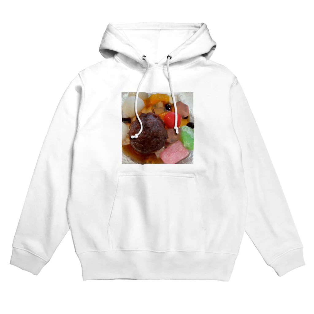 あゆのしおやきの白玉あんみつ Hoodie