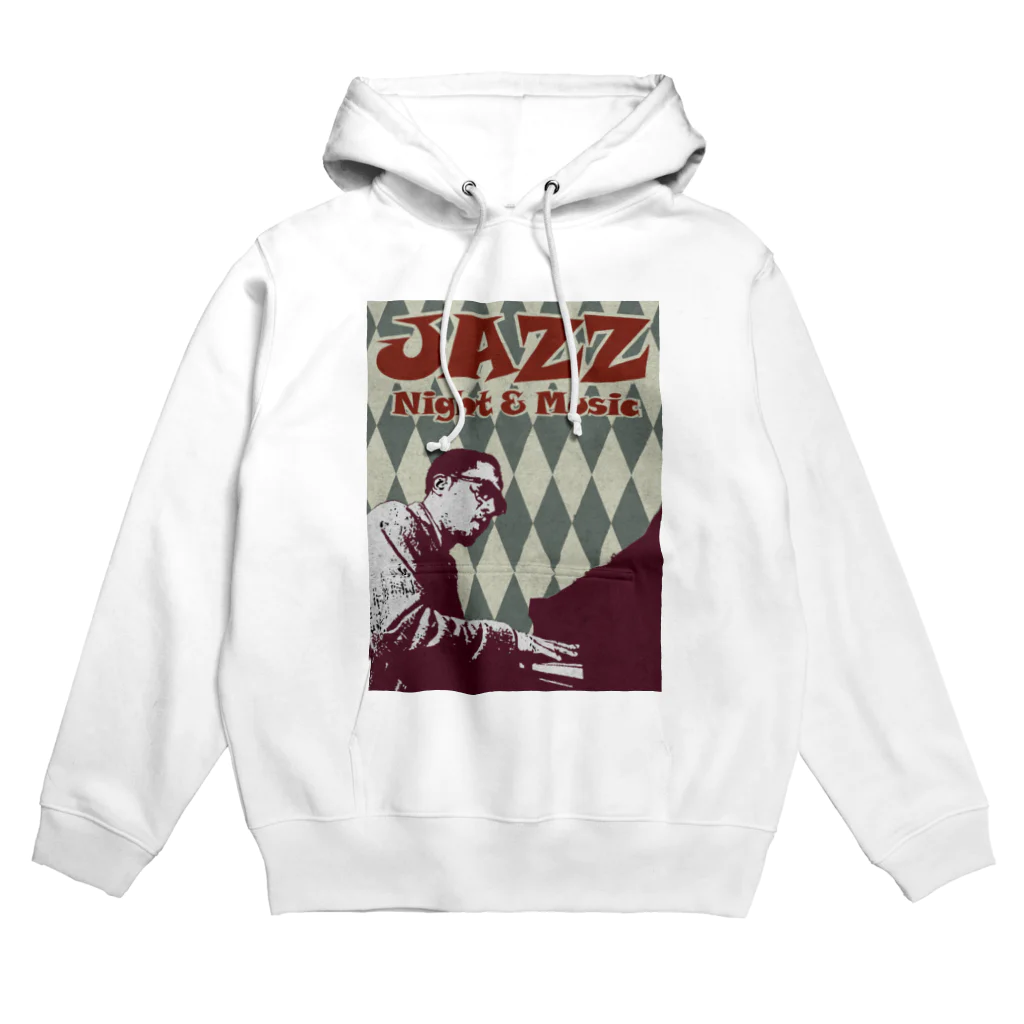 Hungry FreaksのJAZZ: Night & Music Hoodie