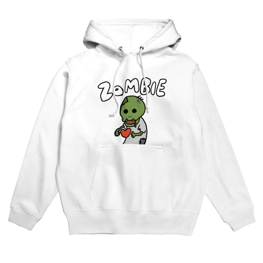 kamingのハートゾンビくん Hoodie