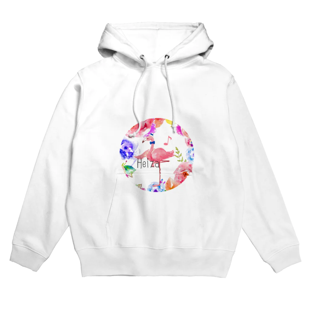 もりのおかしやさんmibuのお花heizaフラミンゴ Hoodie