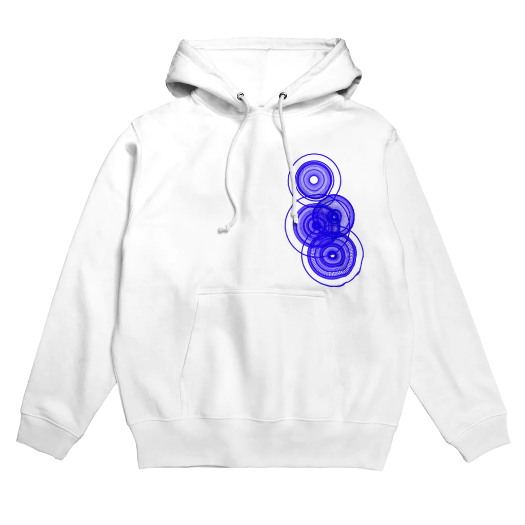 Chikkunの青の模様 Hoodie