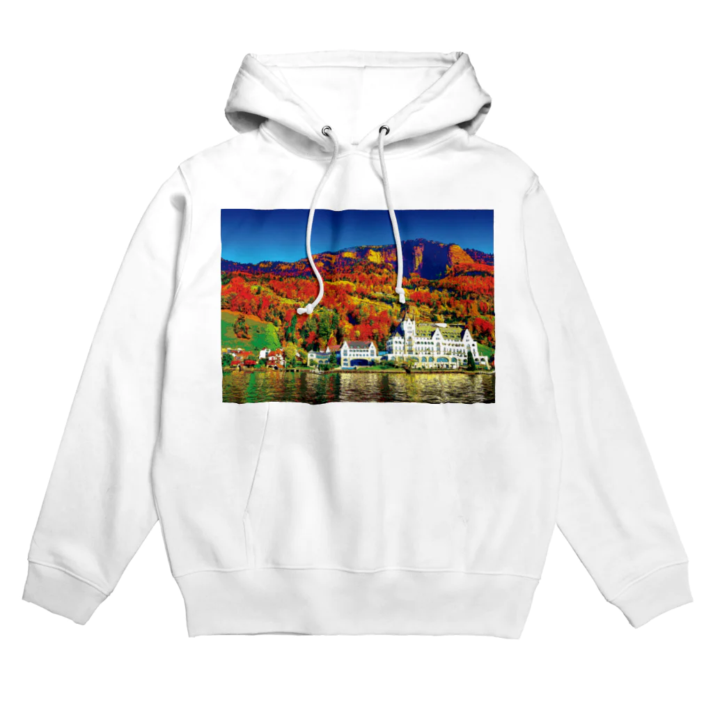 GALLERY misutawoのスイス 秋のヴィッツナウ Hoodie