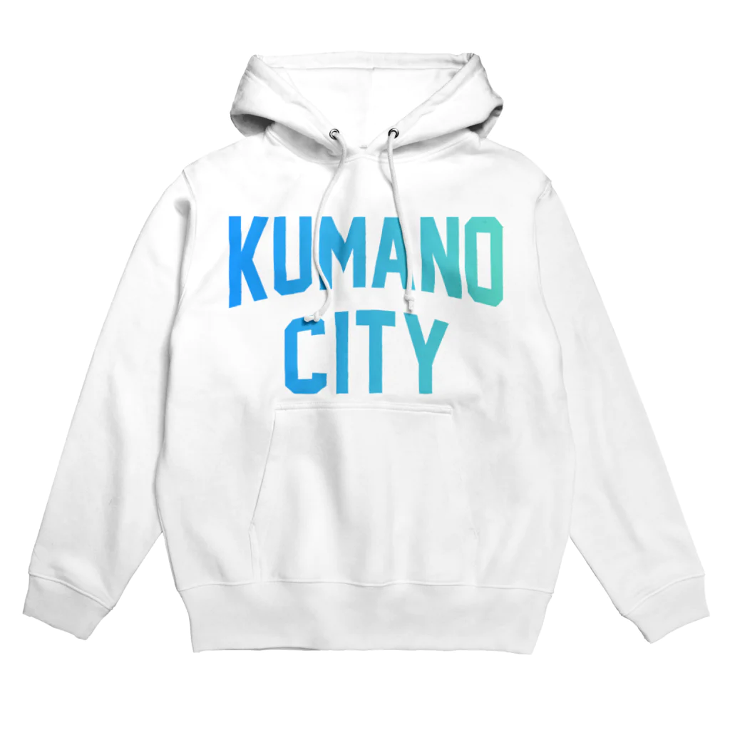 JIMOTOE Wear Local Japanの熊野市 KUMANO CITY Hoodie