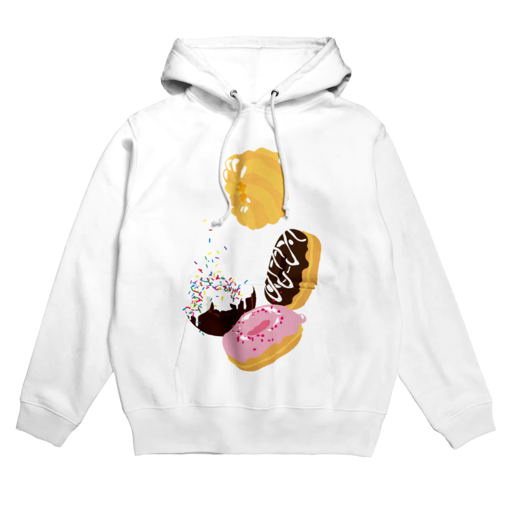 日下田のフォーリングドーナッツ Hoodie