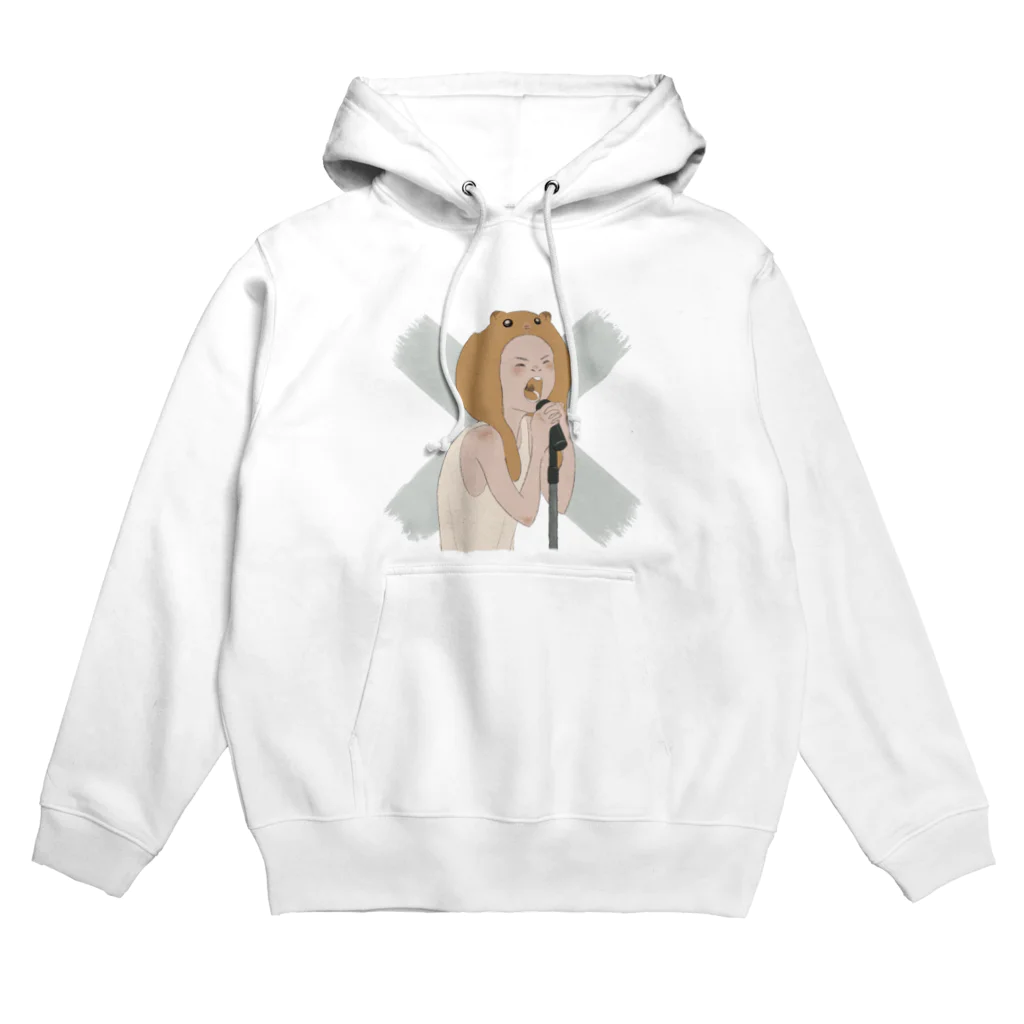 そぼろめのハム Hoodie