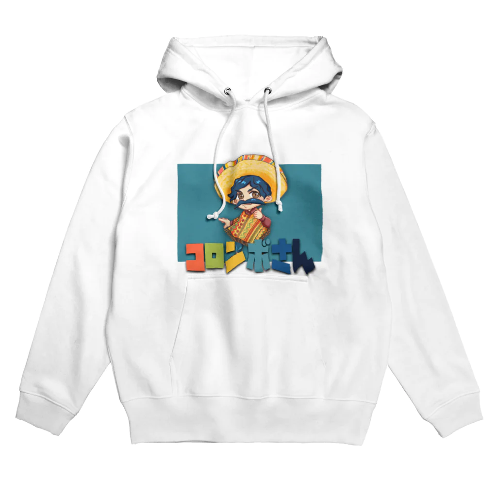 コロンボさんショップのコロンボさんパーカー(藍色) Hoodie