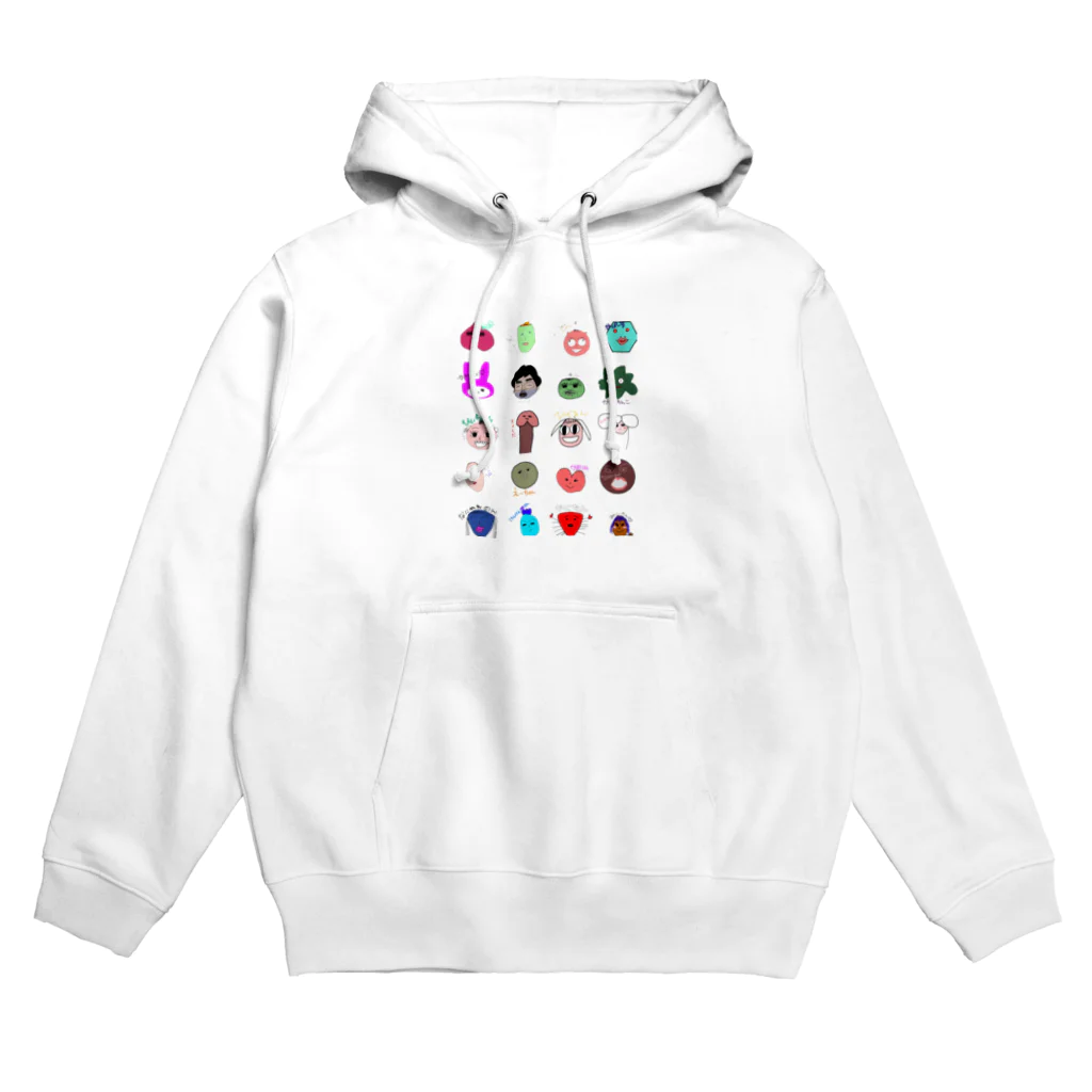 ｱﾝﾆﾝの全員集合 Hoodie