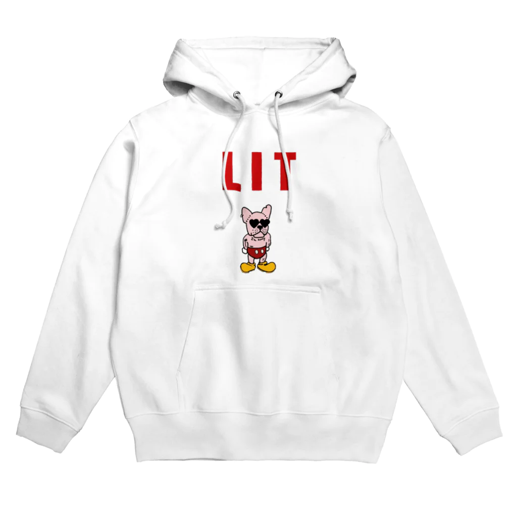 『OLD GUYS SHOP!!!』のLIT DOG Hoodie