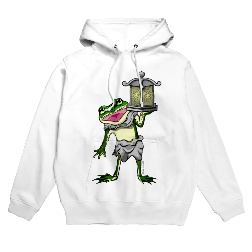 もむのふの爬虫類グッズやさんの天燈鬼トノサマガエルちゃん Hoodie