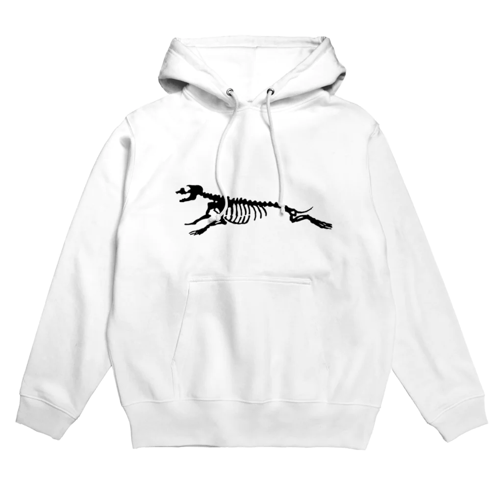 ぴすぴすのホネアザラシ ホワイト Hoodie