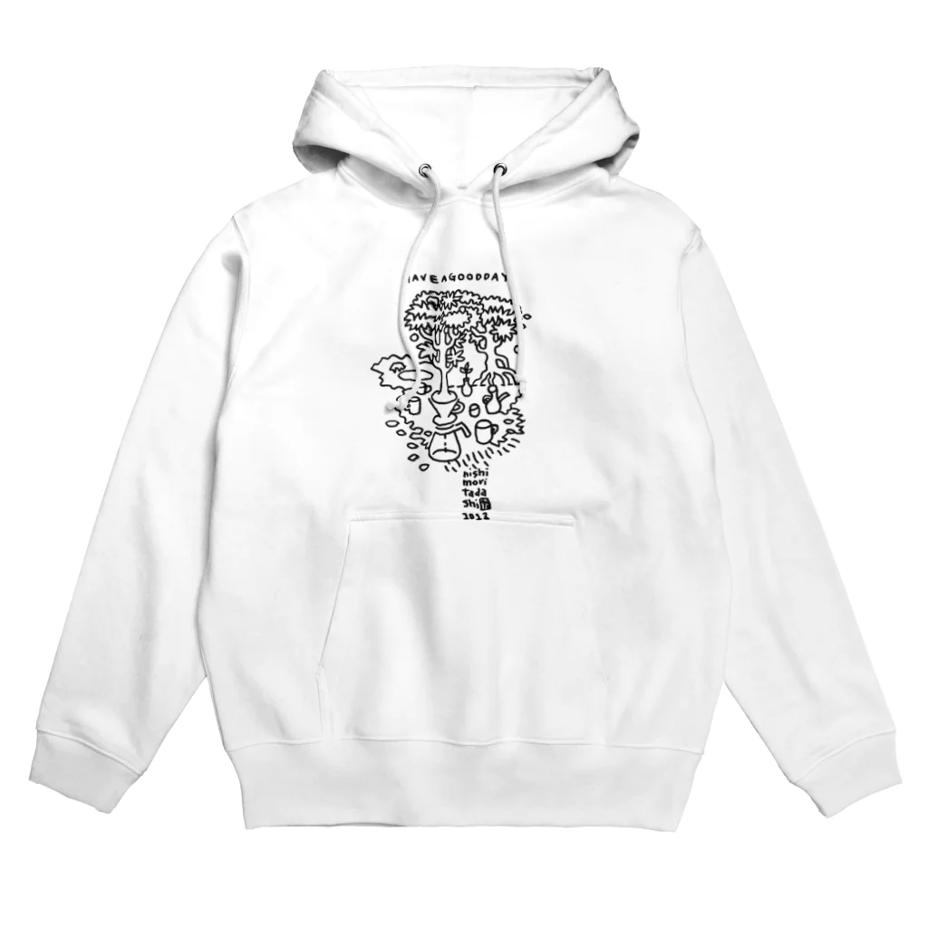 T's ARTWORKS　にしもりただしのHAVEAGOODDAY Hoodie