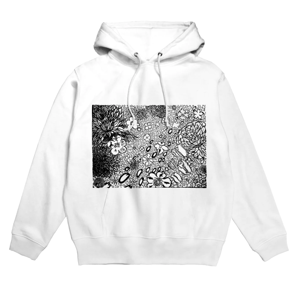 ￥g の￥g  dance of flowers 花の舞 パーカー Hoodie