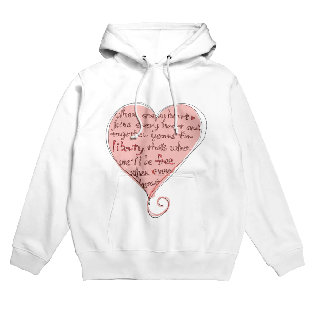 brand-new Somethingのfeel-soul-Heart Hoodie