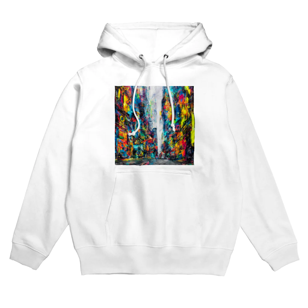 TakashiSのDigital Boulevard Hoodie