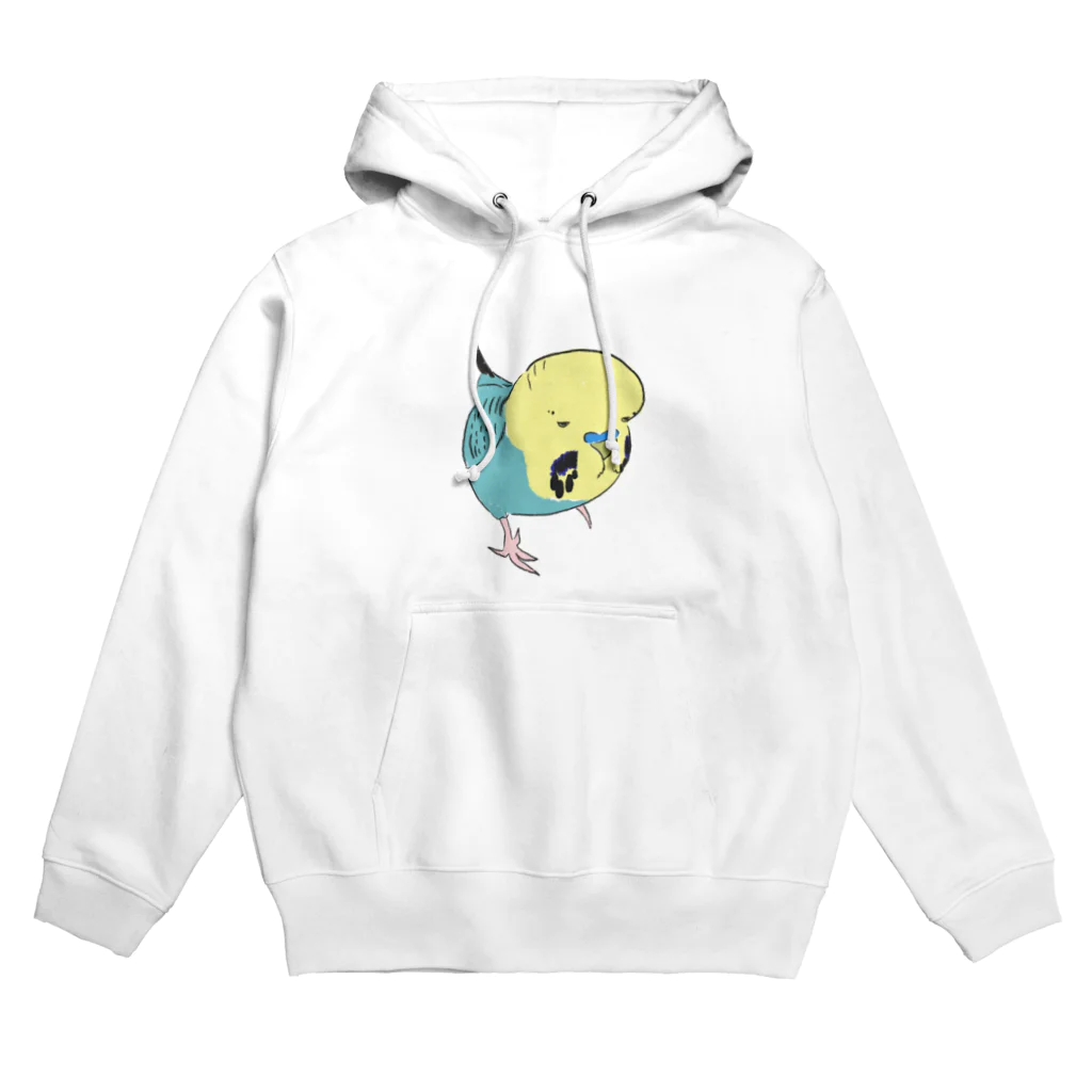 かぼ屋かぼ八の遠近感ジャンボ(色) Hoodie