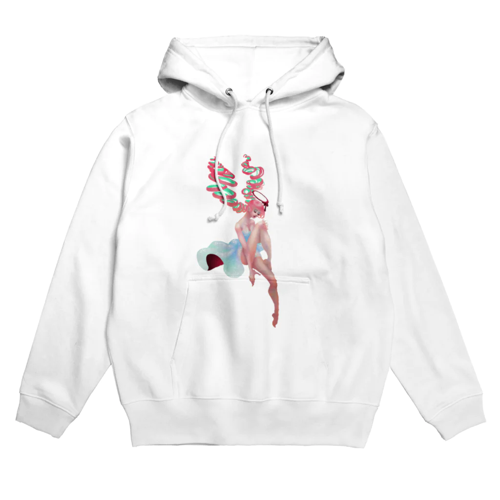 dim_shopのふわり天使？ Hoodie