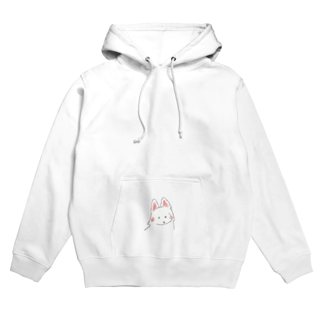 美女木小学校！の可愛い犬のパーカー Hoodie